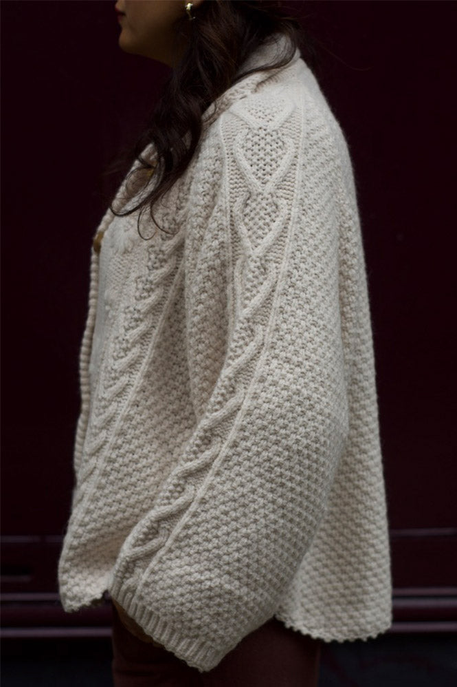 Louise Misha Cream Khellane Cardigan