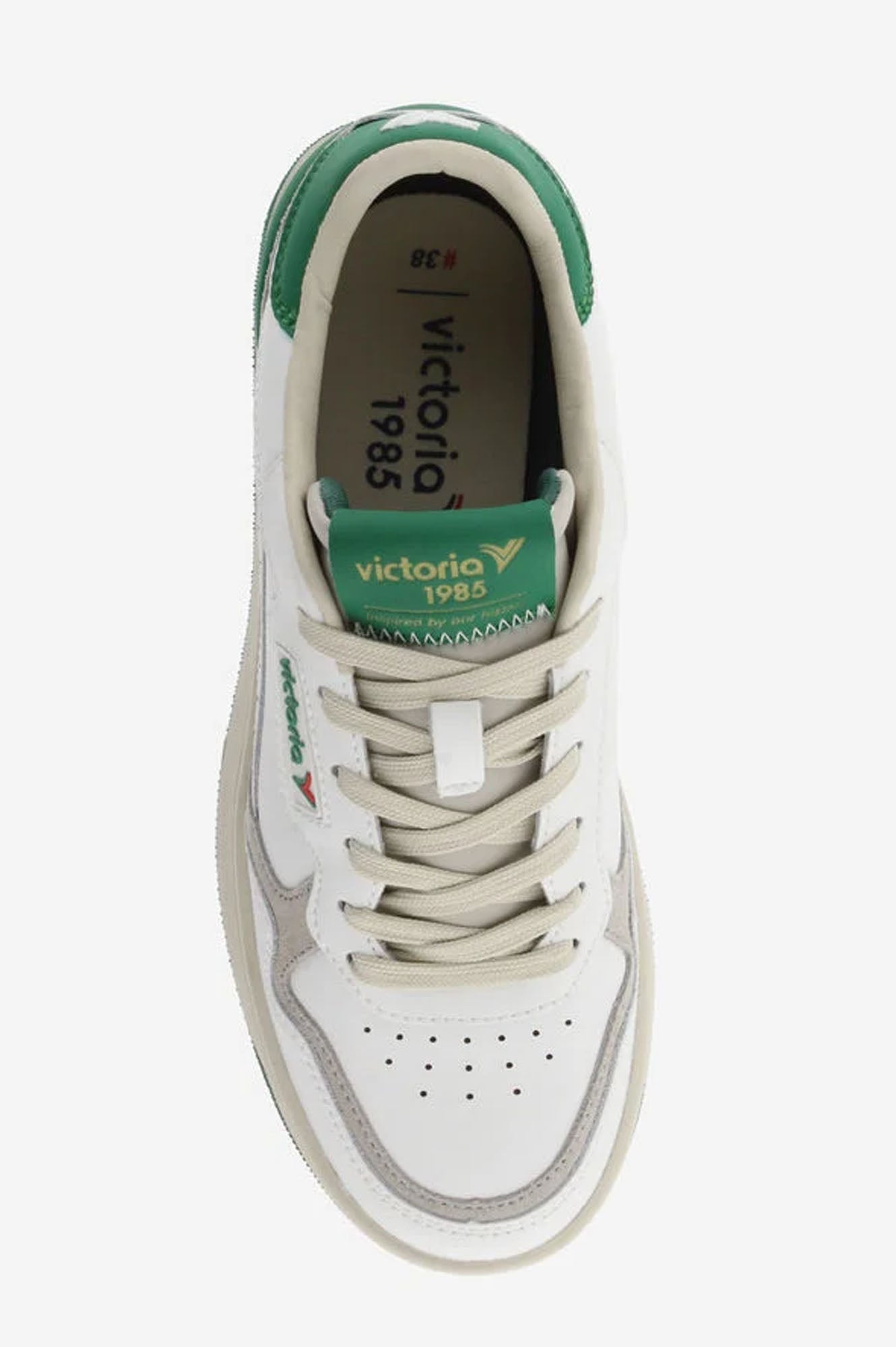 Victoria Green Classic Trainers