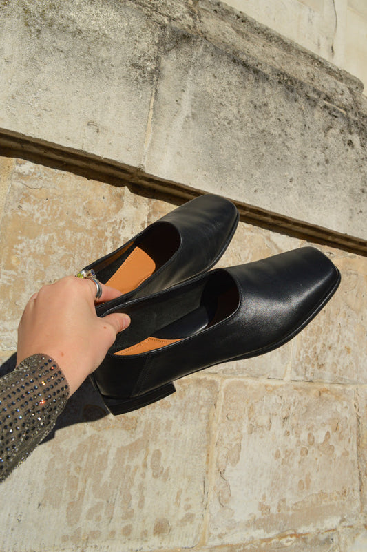 Samsoe & Samsoe Saluna Black Flats