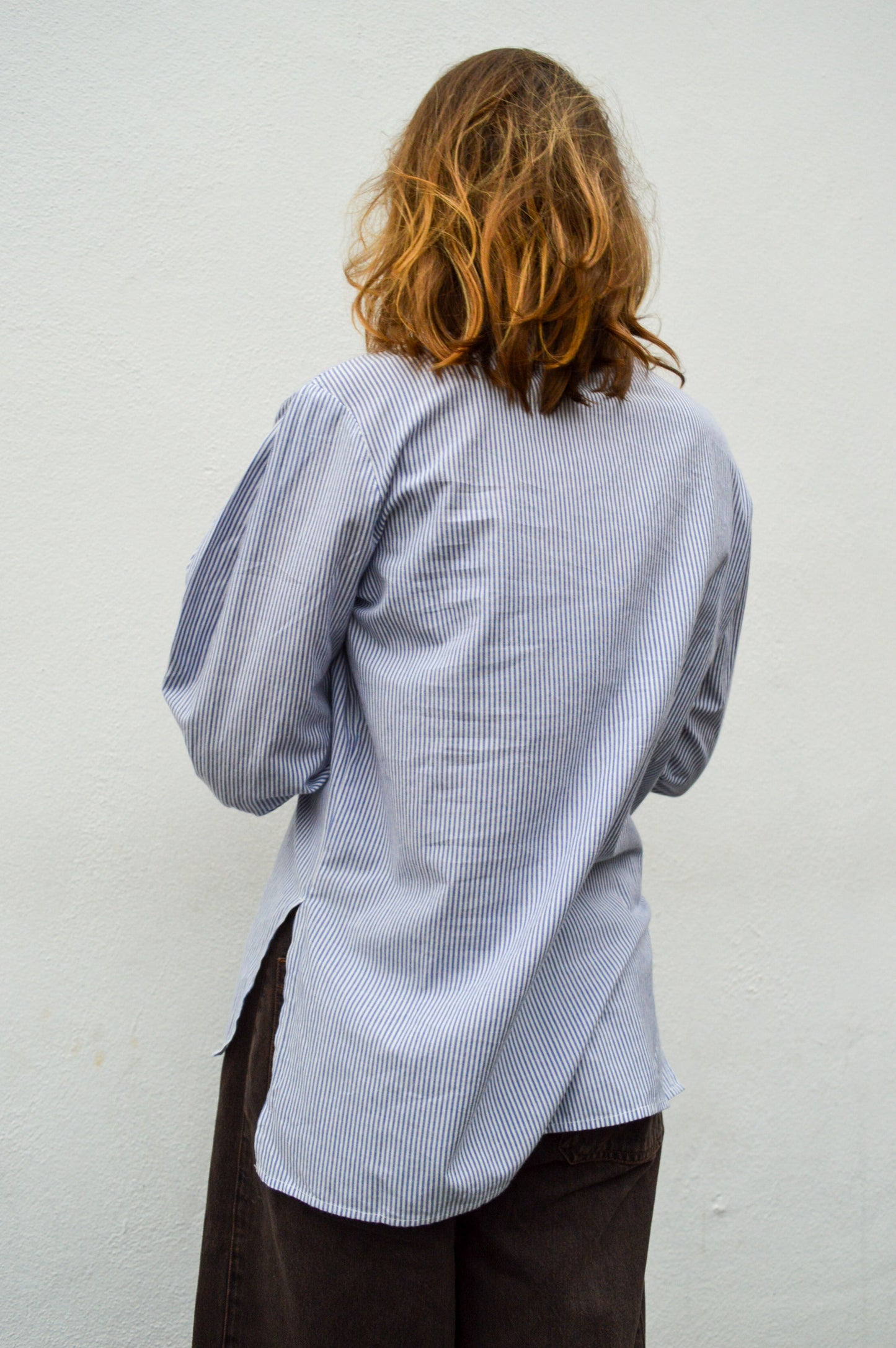 Vanessa Bruno Esteban Blue Stripe Blouse