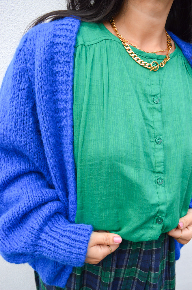 Noella Fora Royal Blue Cardigan