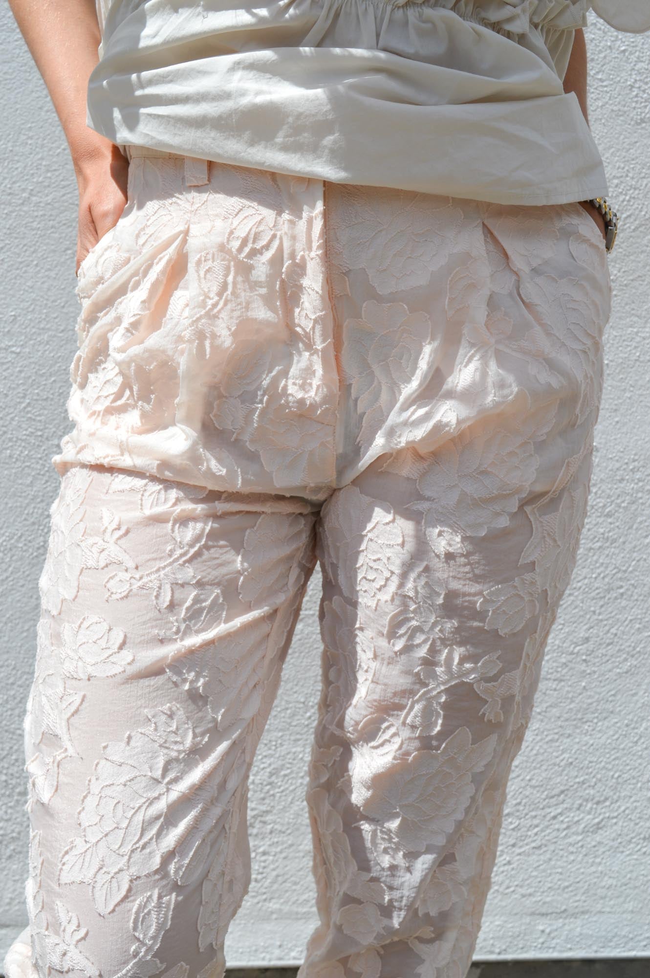 Stella Nova Jill Peach Rose Pants