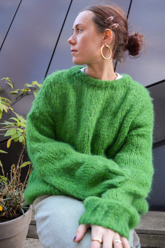 Noella Delta Grass Green Sweater