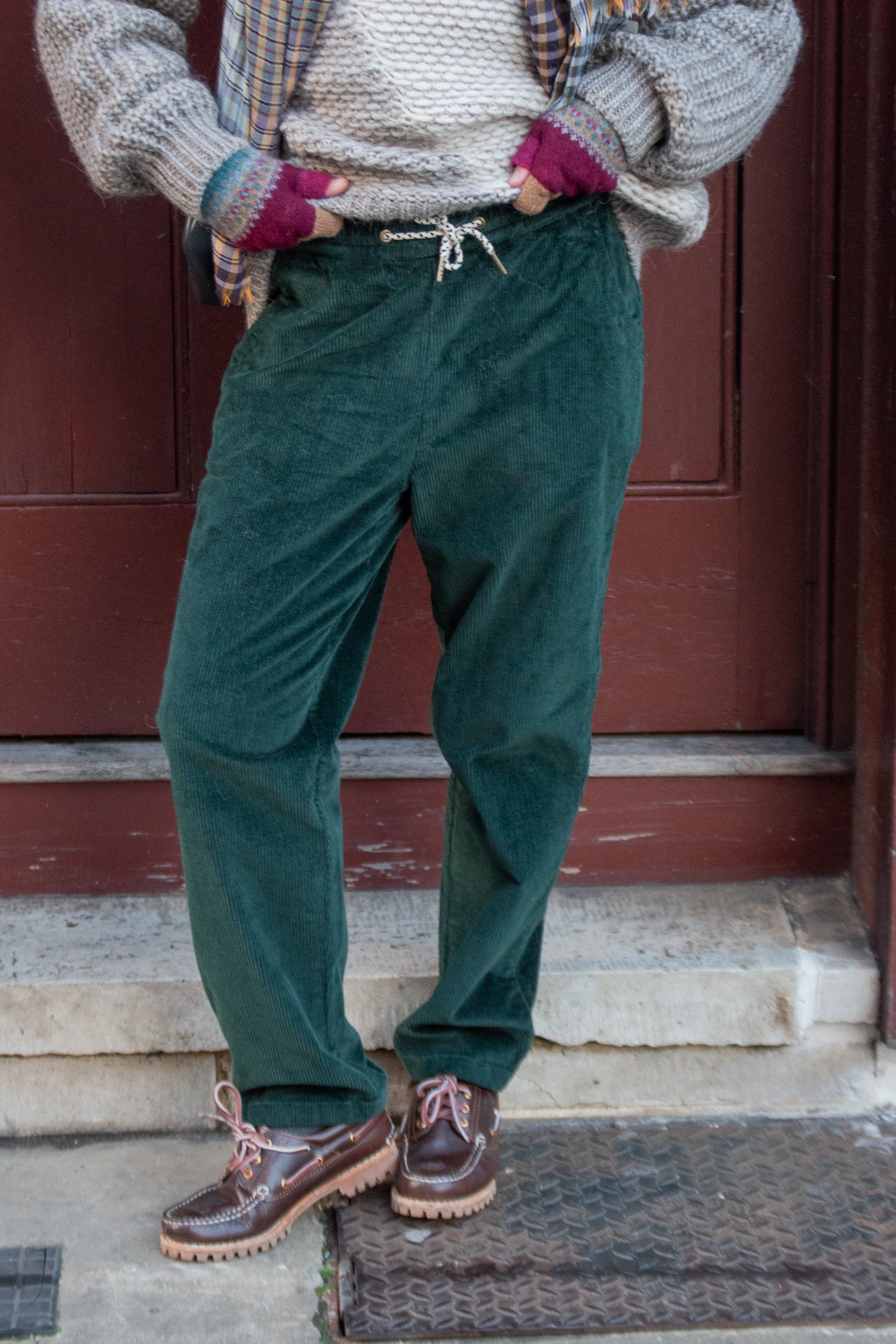 Kavu All Decked out Pant in Green Gables