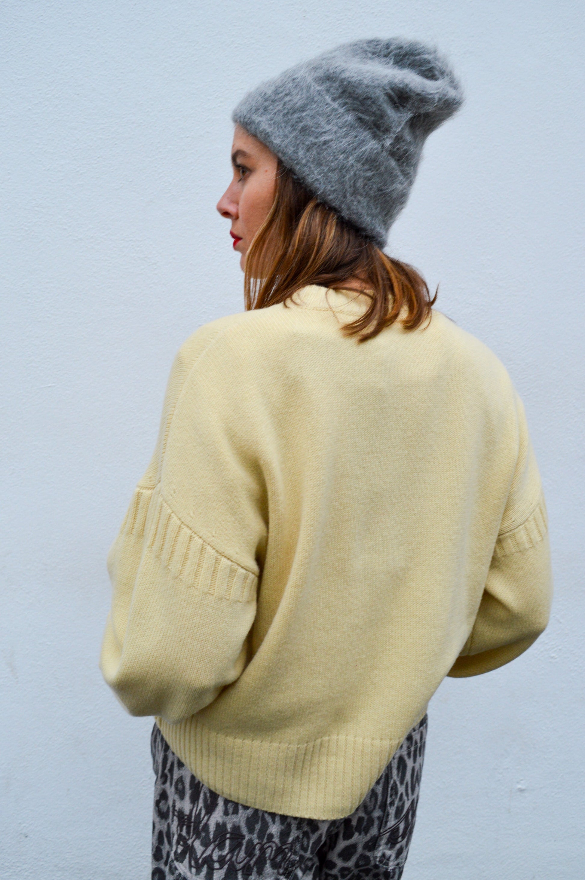 Vanessa Bruno Esther Light Yellow Pullover