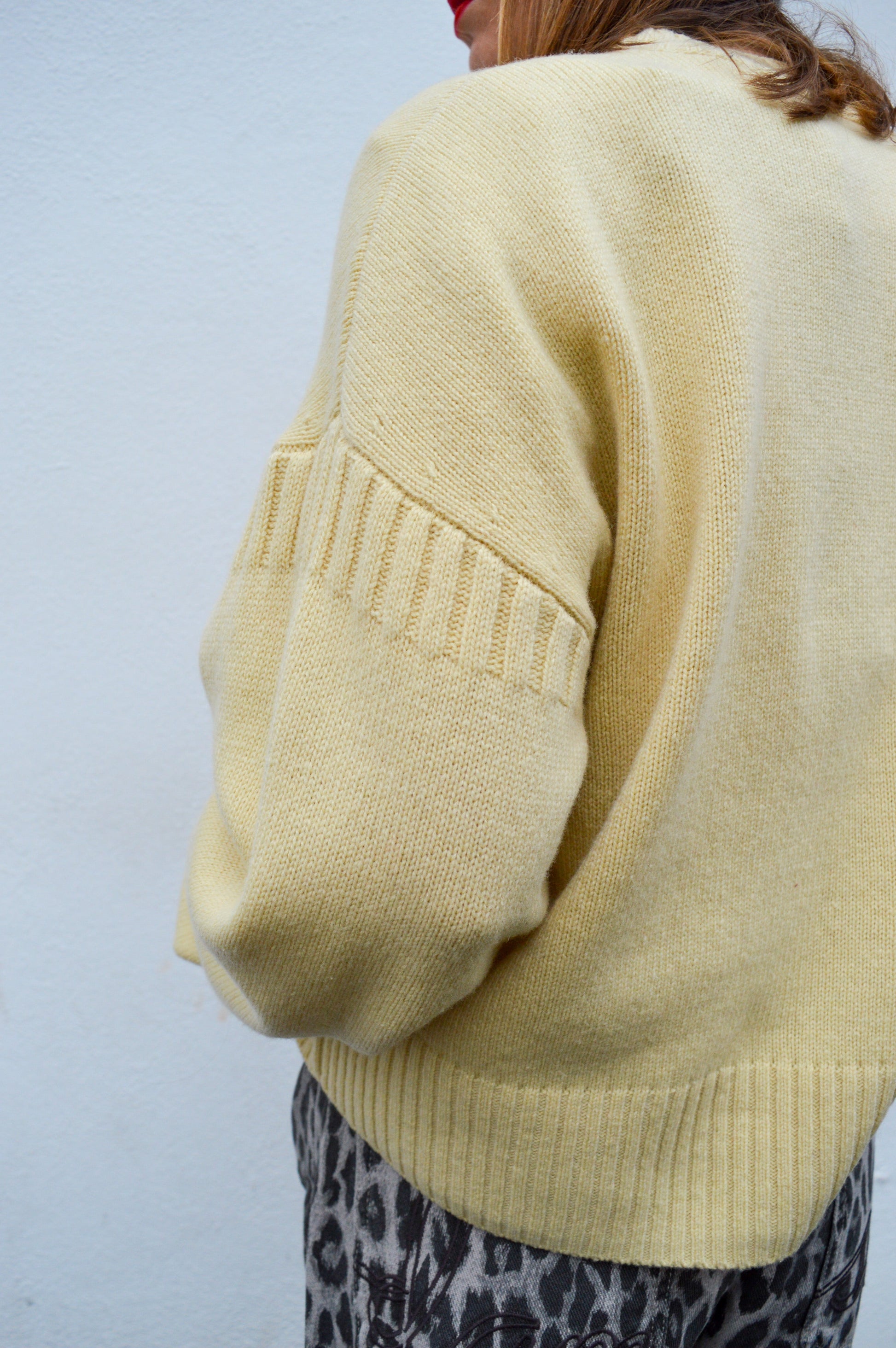 Vanessa Bruno Esther Light Yellow Pullover