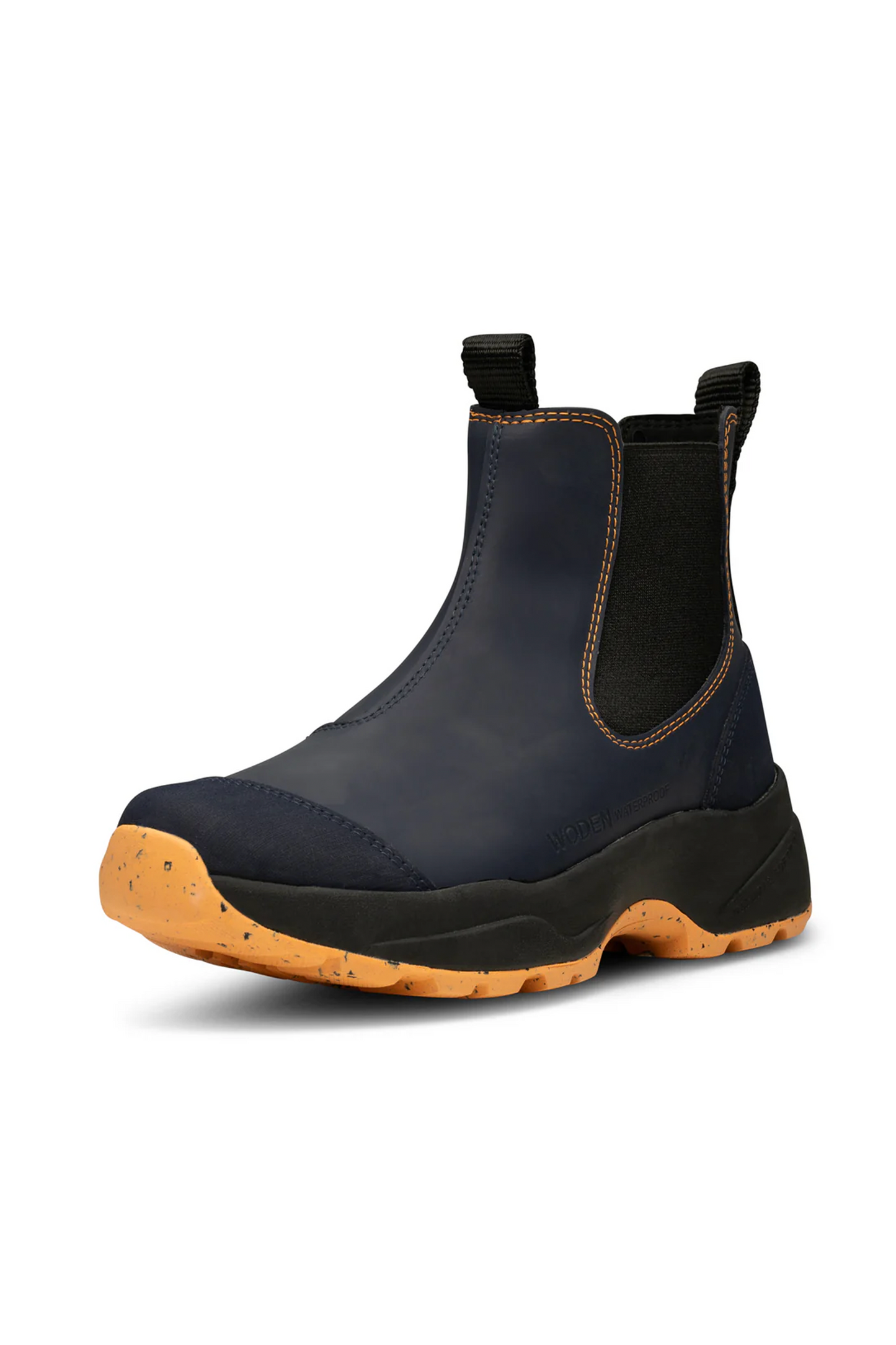 Woden Siri Dark Navy and Paya Waterproof Boot