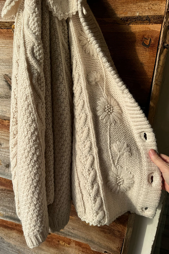 Louise Misha Cream Khellane Cardigan