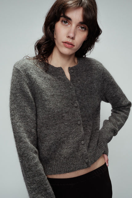 Grace & Mila Orsina Anthracite Cardigan