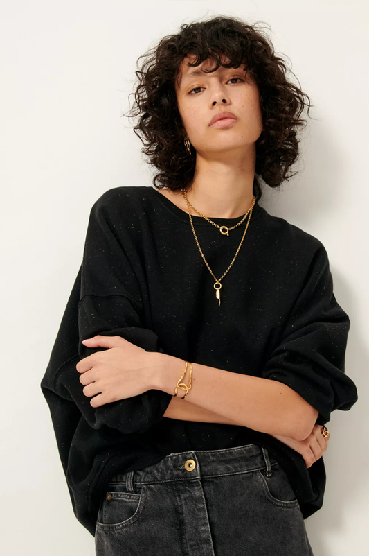 Sessùn Black Granite Chebbi Sweatshirt