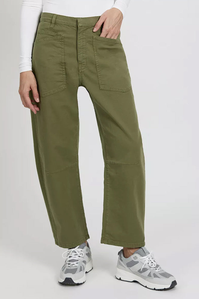 Reiko Carl Khaki Trousers