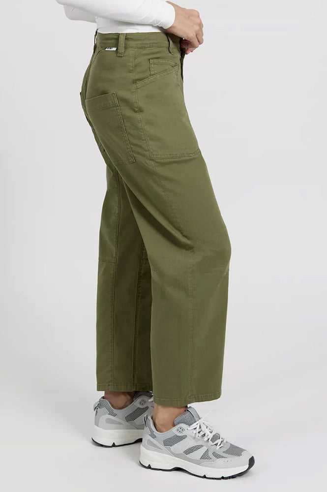 Reiko Carl Khaki Trousers