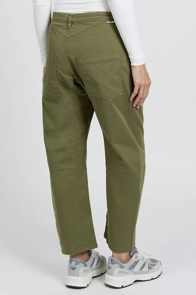 Reiko Carl Khaki Trousers