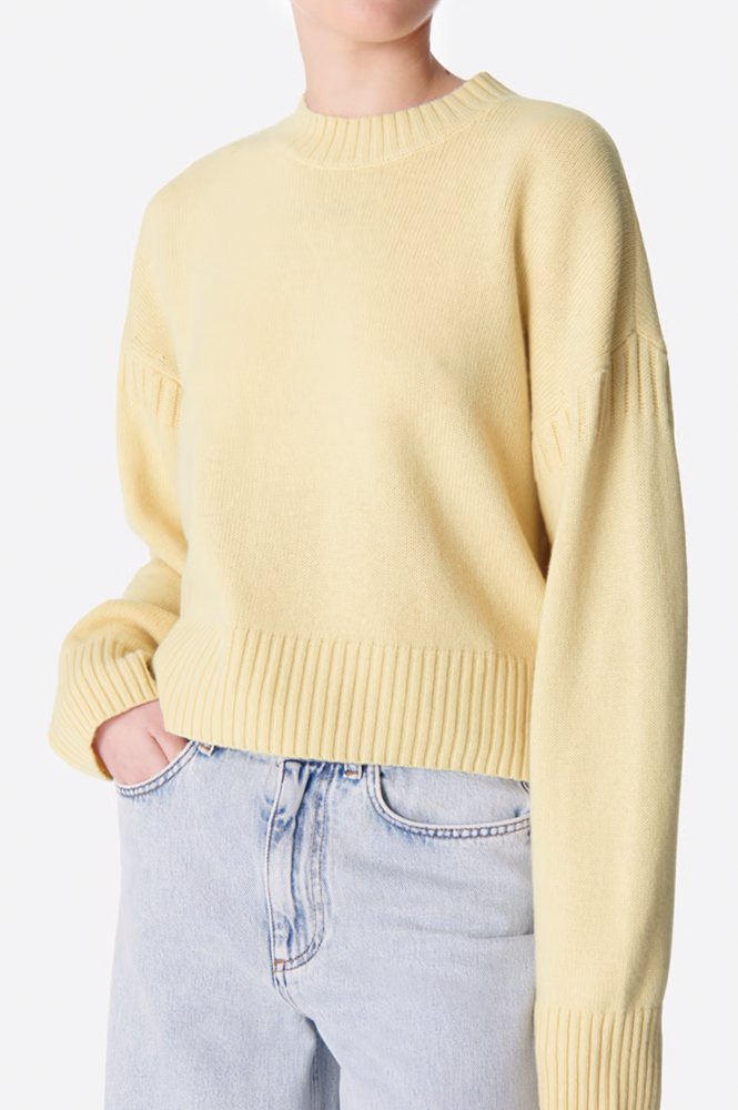 Vanessa Bruno Esther Light Yellow Pullover