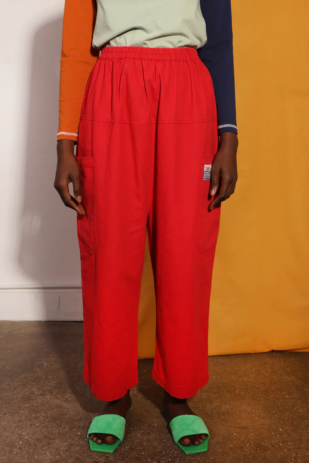 L.F. Markey Everly Red Trousers