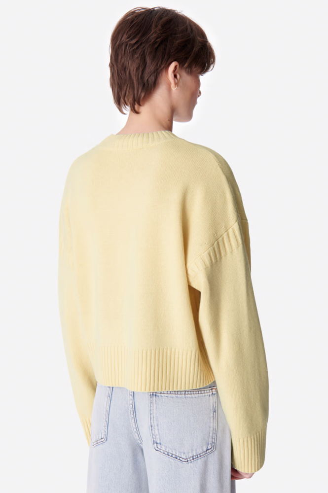 Vanessa Bruno Esther Light Yellow Pullover