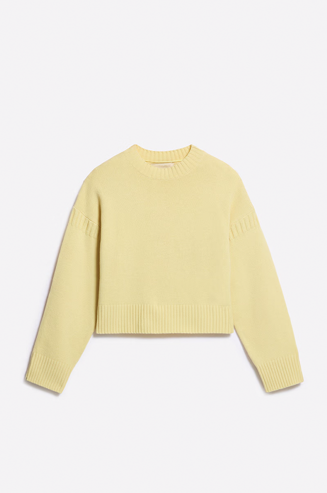 Vanessa Bruno Esther Light Yellow Pullover