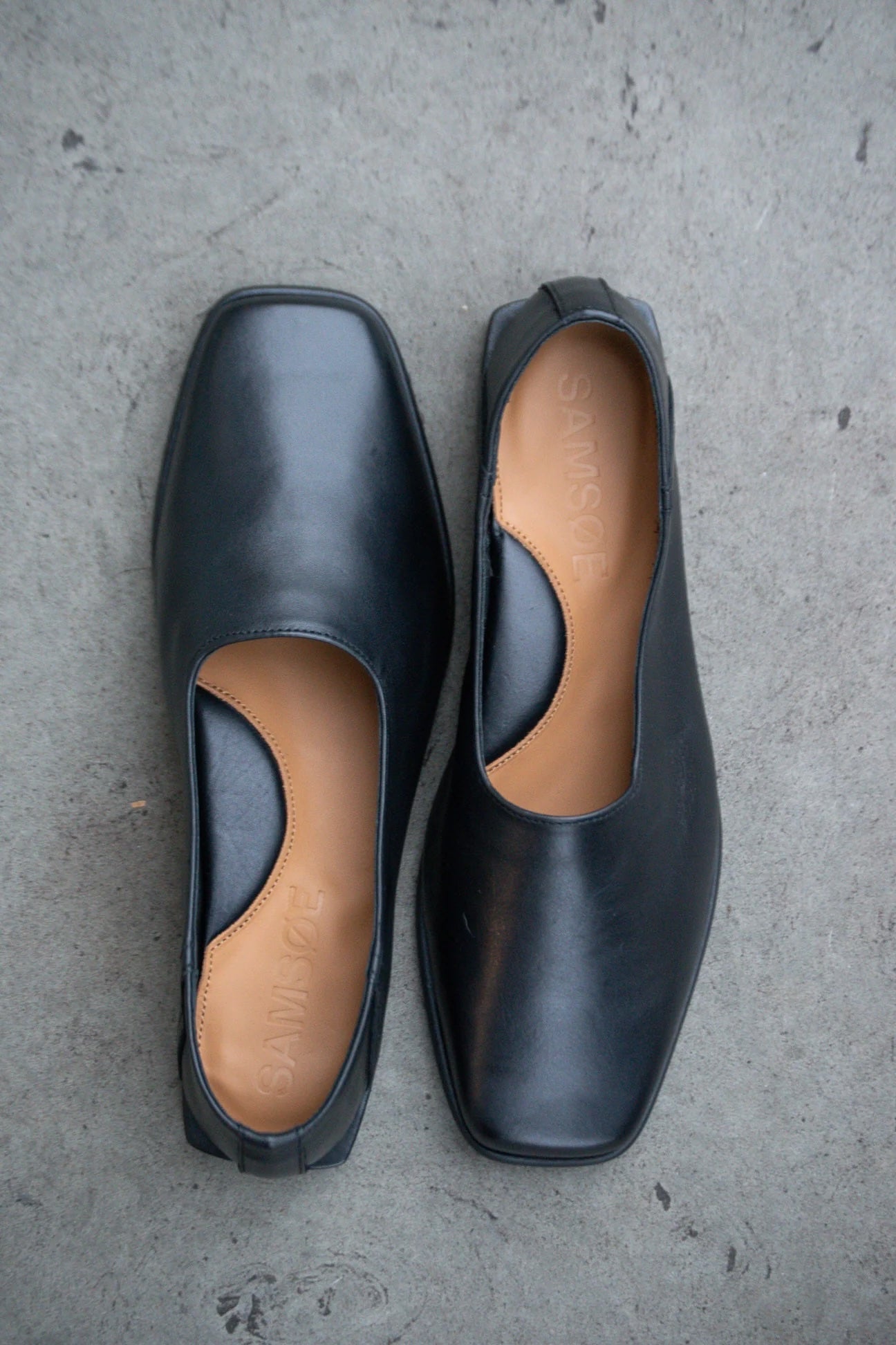 Samsoe & Samsoe Saluna Black Flats